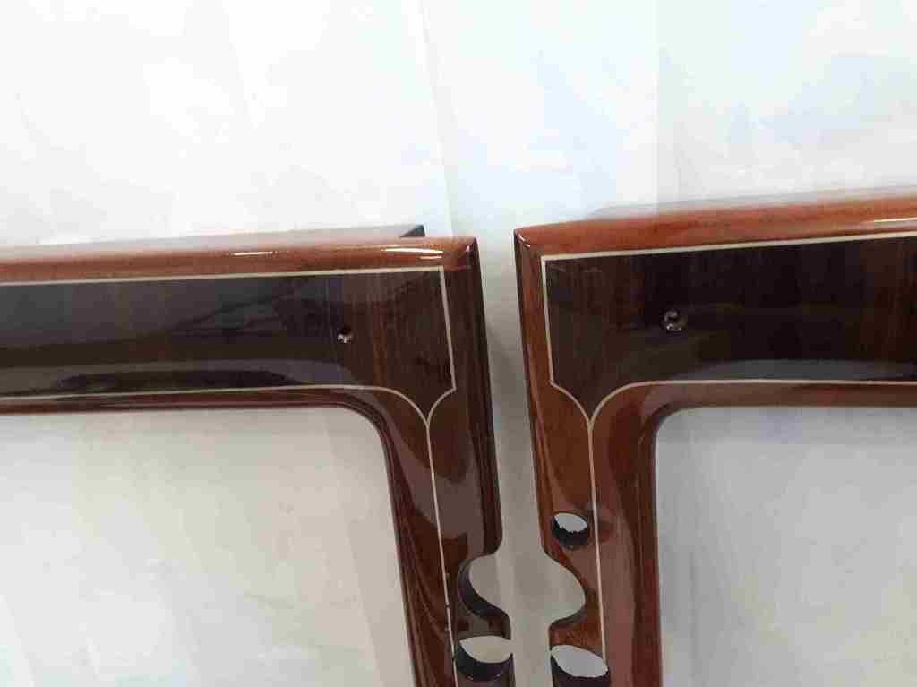 Restauration complète de l'ébénisterie d'une Delage Chapron