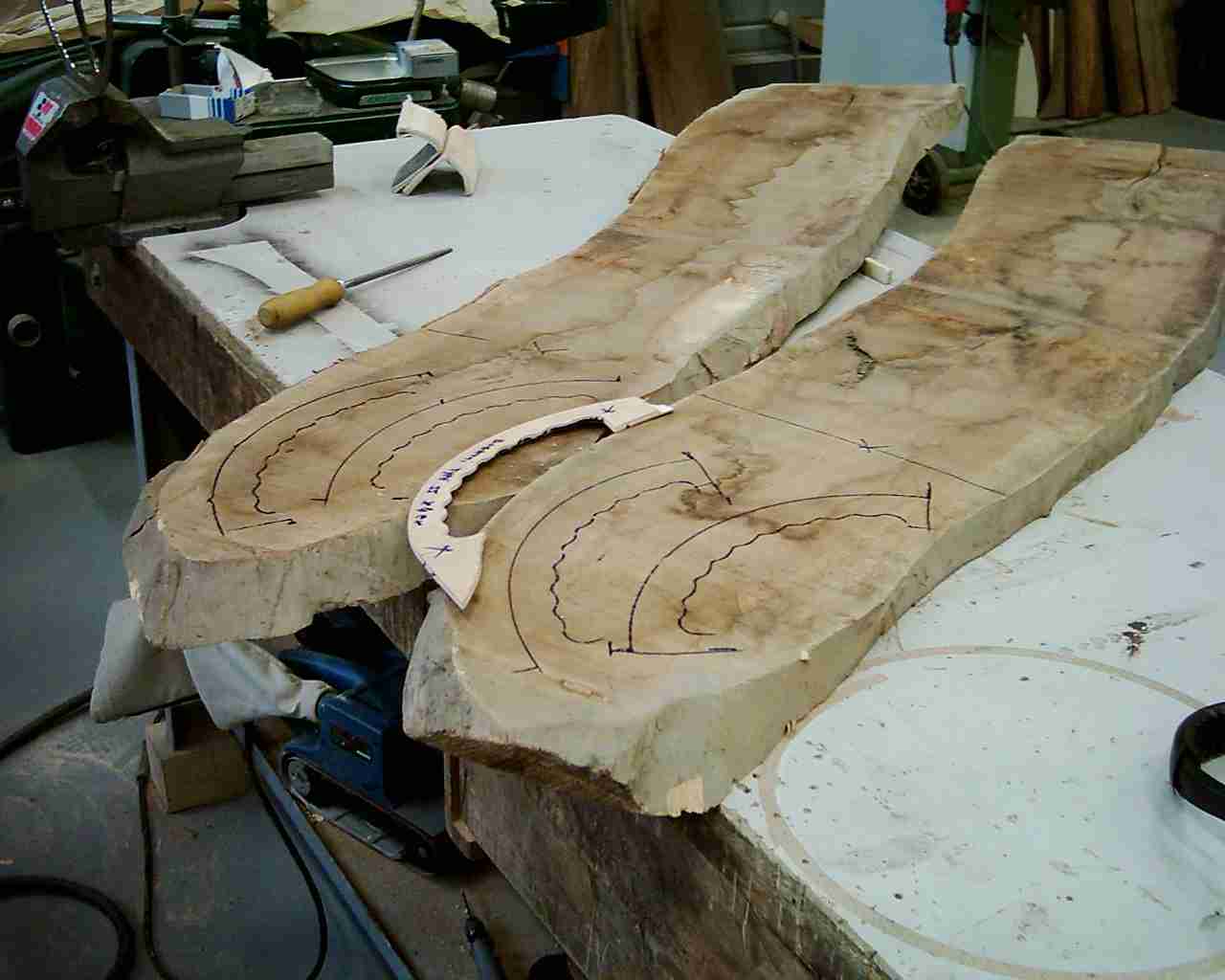 Restauration d'un volant de Bugatti