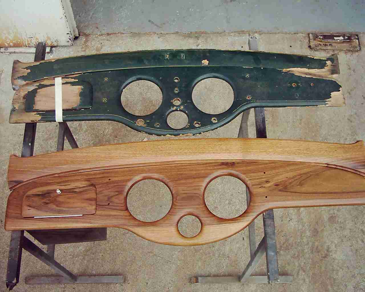 Restauration d'un Tableau de bord de Delage